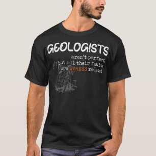 Camiseta Geólogo Arent Perfect Fault Funny Geology Pun Sc