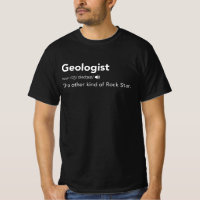 Geólogo de Definición Estrella de Rock de Geología