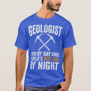 Camiseta Geólogo De Día A Día Mejor Papá De Noel