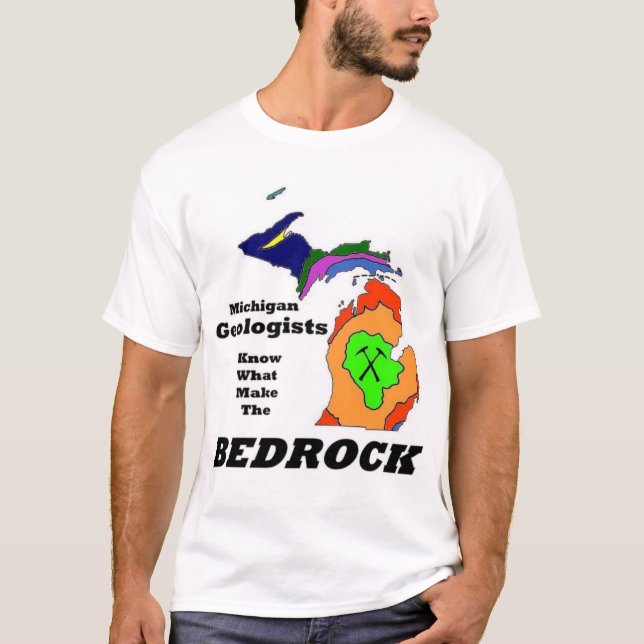 Camiseta Geólogo de Michigan (Anverso)