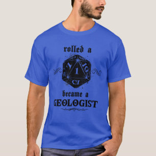 Camiseta Geólogo de Rollo desafortunado