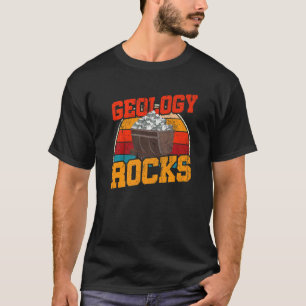 Camiseta Geólogo del Paleontólogo del Colectivo de Rock Ret