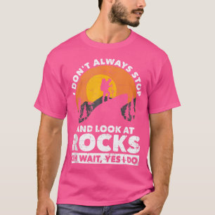 Camiseta Geólogo divertido Montaña Senderismo Paleontólogo