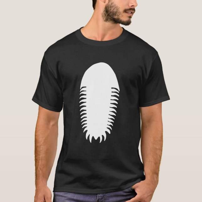 Camiseta Geólogo geológico de la geología fósil de Trilobit (Anverso)