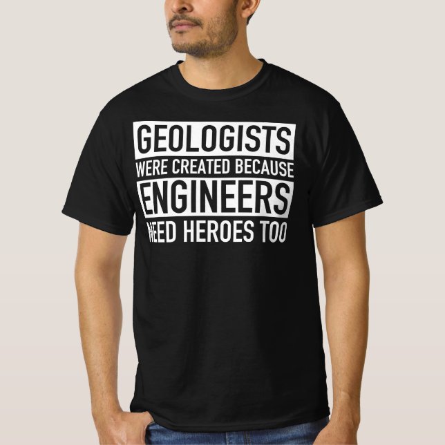 Camiseta Geólogos Humor Geología Mayor Graduado (Anverso)