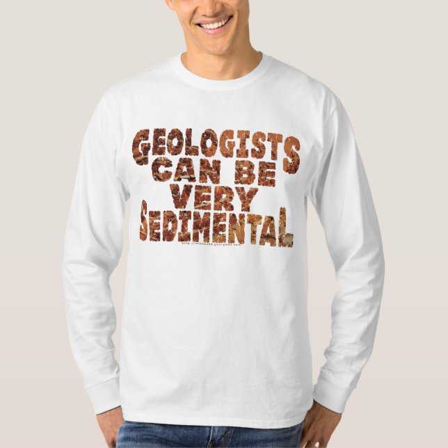 Camiseta Geólogos "sedimentarios" (Anverso)