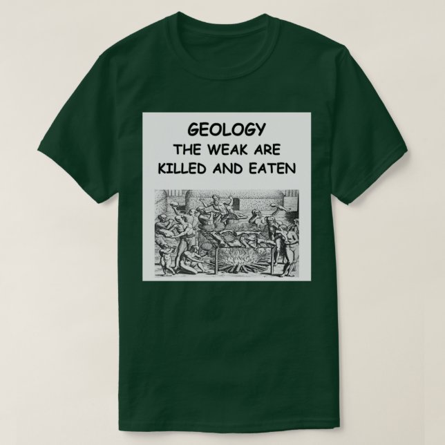 Camiseta Geology Joke 22 (Diseño del anverso)