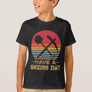 Camiseta Geology Pun Geólogo Gneiss Day Funny Earth Scien