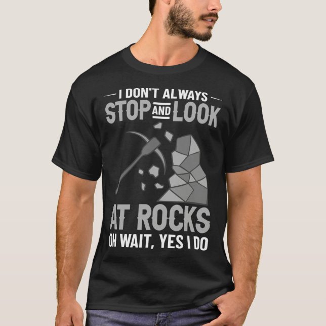 Camiseta Geology Rockhounding Rock Geode Geologist Collecto (Anverso)