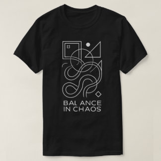 Camiseta Geometría Abstracta: Equilibrio en el Caos