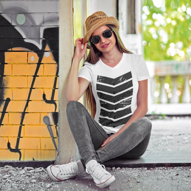 Camiseta Geometría Chevron | Verano hermoso (Subido por el creador)