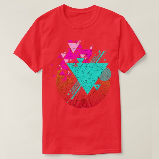Camiseta Geometría colorida Art. 1 (Diseño del anverso)