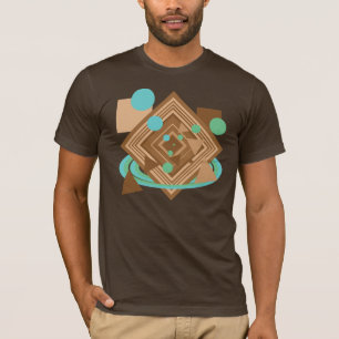 Camiseta Geometría de chocolate de fábrica