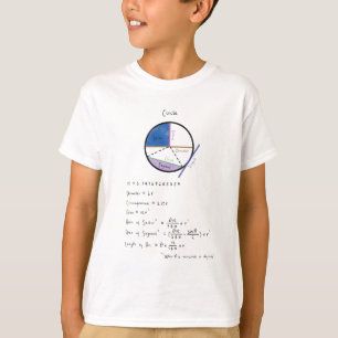 Camiseta Geometría de una geometría de matemáticas círicas