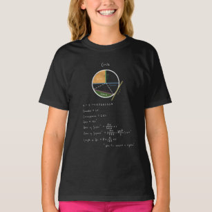 Camiseta Geometría de una referencia de geometría de matemá