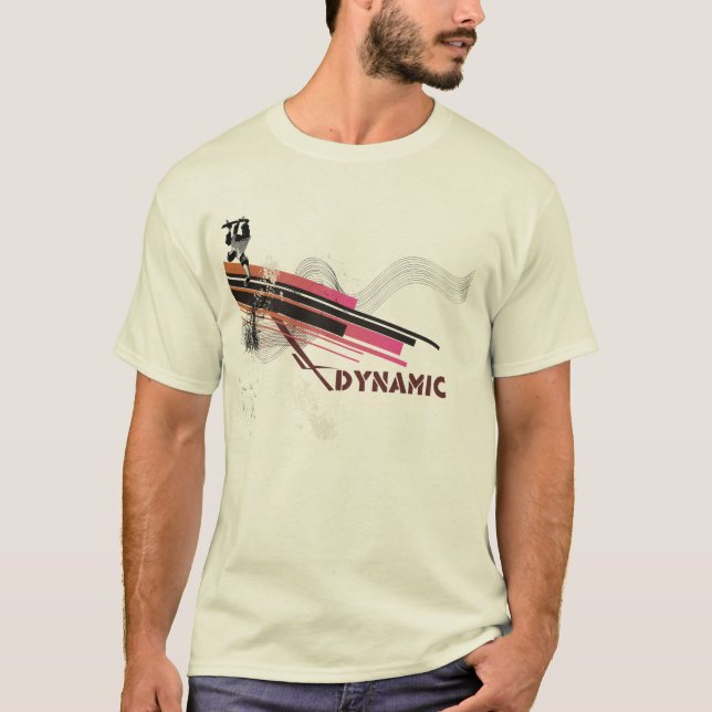 Camiseta Geometría del patín (Anverso)