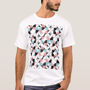 Camiseta Geometría minimalista, arte de estilo escandinavo.