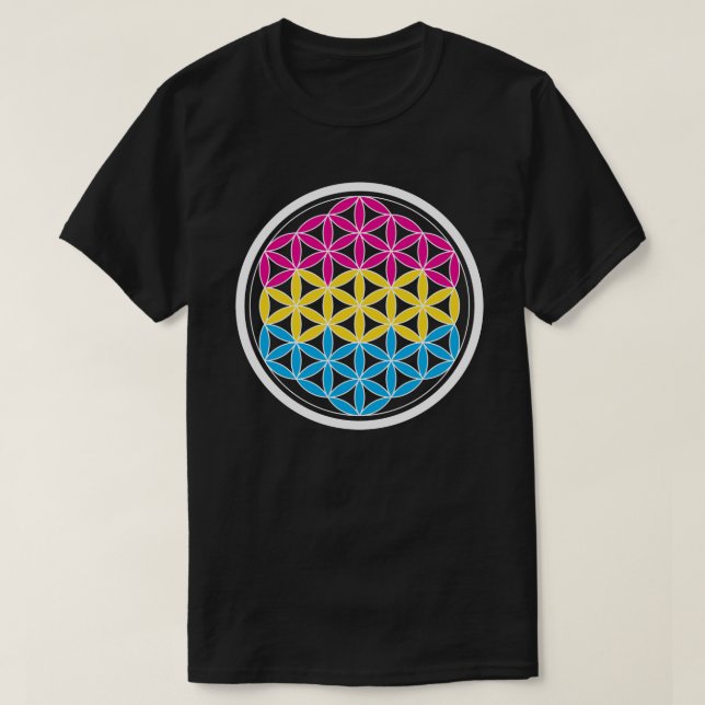 Camiseta geometría sagrada (Diseño del anverso)