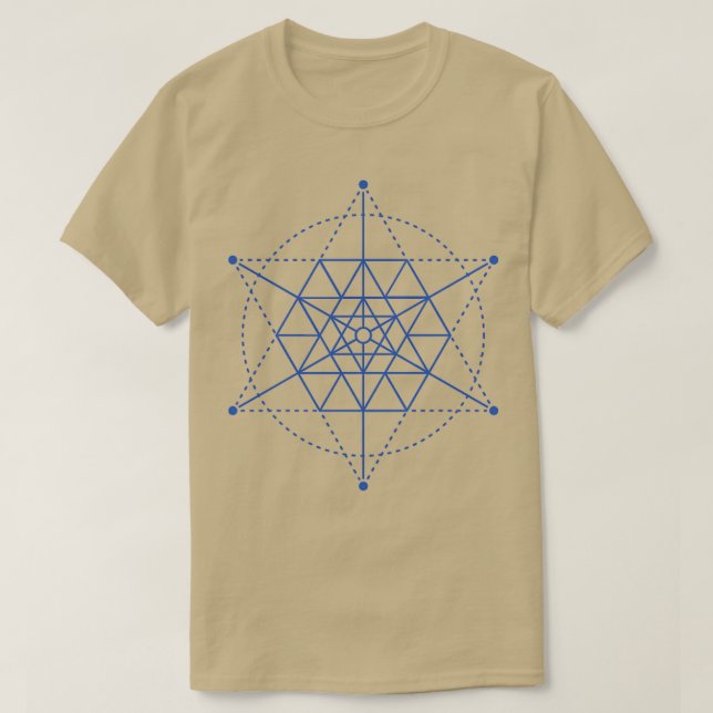 Camiseta Geometría sagrada 4 (Diseño del anverso)