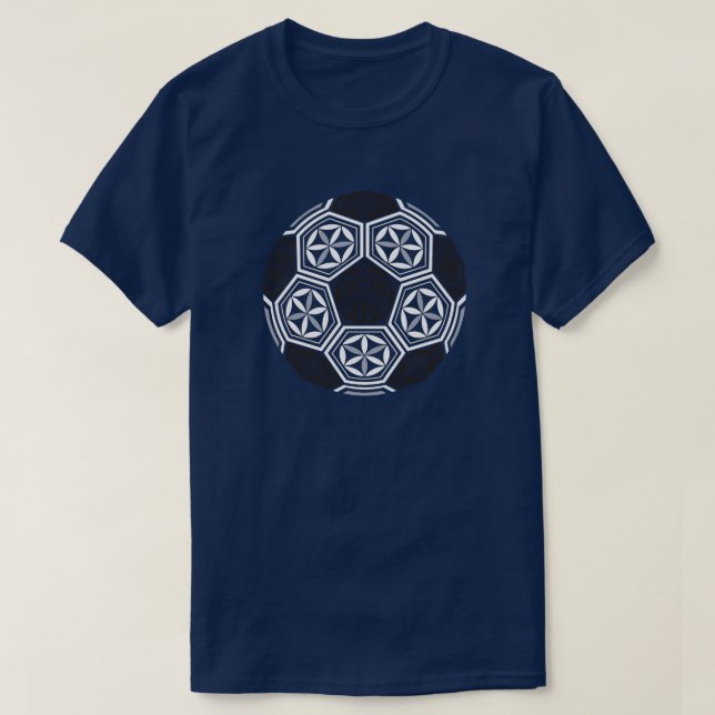 Camiseta geometría sagrada de fútbol (Diseño del anverso)