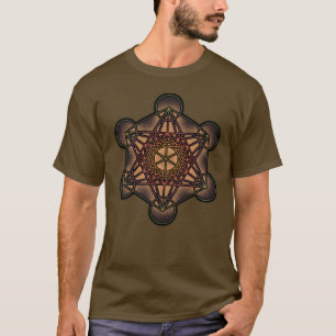Camiseta Geometría sagrada del ~ del cubo de Metatron