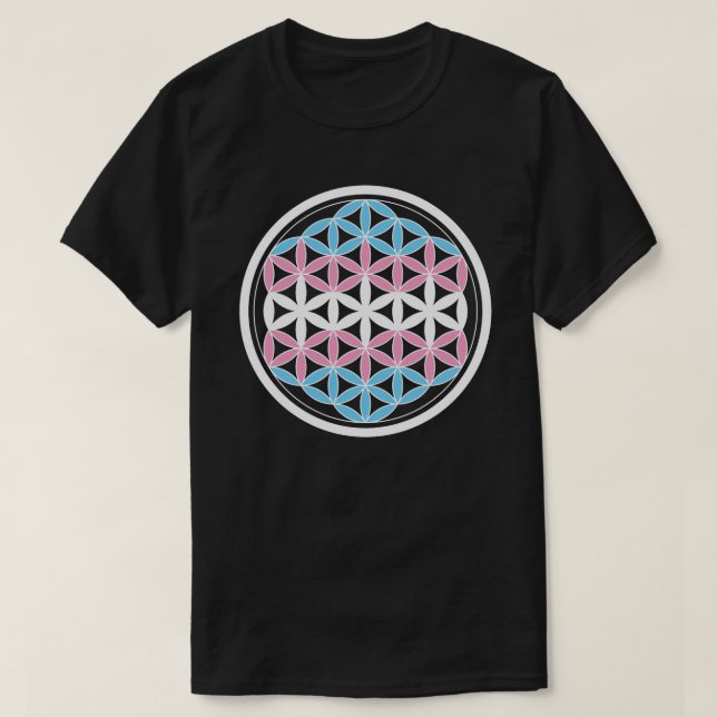 Camiseta geometría tranSagrada (Diseño del anverso)