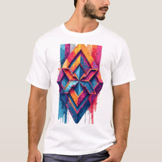 Camiseta Geometría Vivid