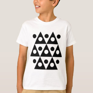 Camiseta Geometric 260514 - Negro