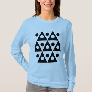 Camiseta Geometric 260514 - Negro