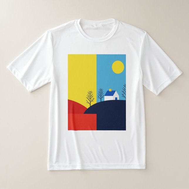 Camiseta Geometric image (Distribución)