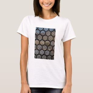 Camiseta Geometric Lattice window, India