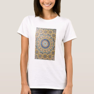 Camiseta Geometric tile pattern, Morocco