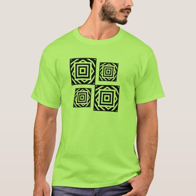 Camiseta geométrica (Anverso)