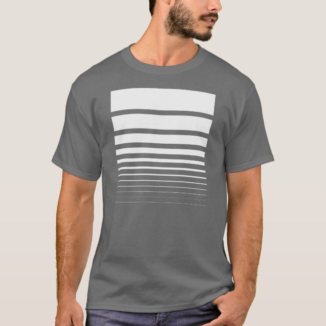 Camiseta geométrica de la secuencia de Fibonacci, (Anverso)