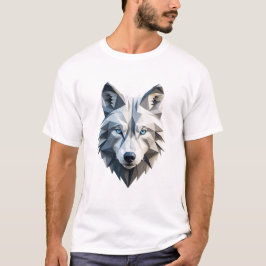 Camiseta geométrica Wolf