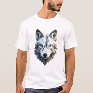 Camiseta geométrica Wolf