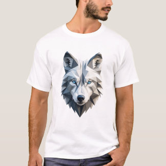 Camiseta geométrica Wolf