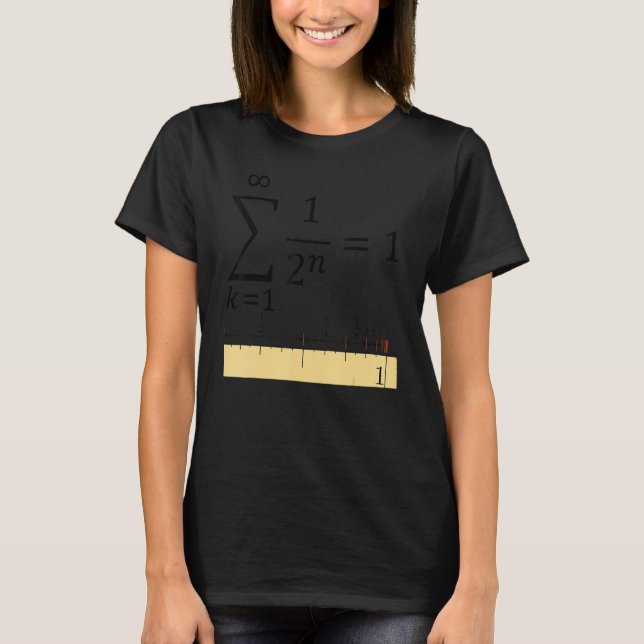 Camiseta Geometrical Sum Cool Notion Of Math And Science 2 (Anverso)