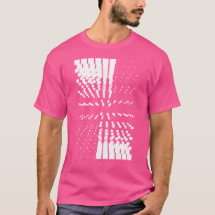 Camiseta Geométricas De Color Negro Y Blanco Resumen Estrel
