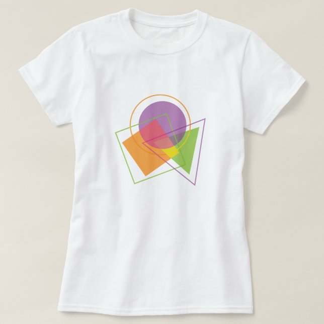 Camiseta Geométrico (Diseño del anverso)