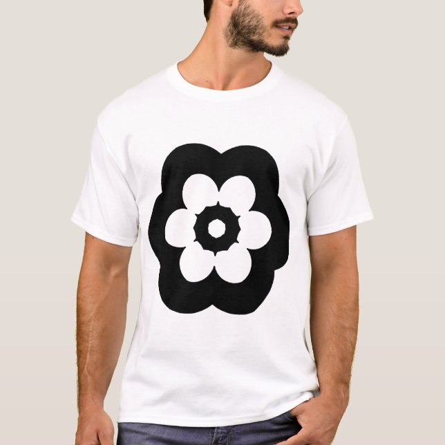 Camiseta Geométrico 290514 (3) - negro (Anverso)