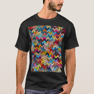 Camiseta Geométrico de tribal de origen étnico
