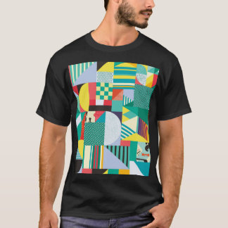 Camiseta Geométrico decorativo: Elementos del patrón de cos