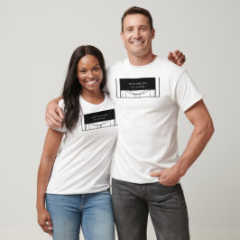 Camiseta Geométrico Moderno Minimalista Elegante Profesiona