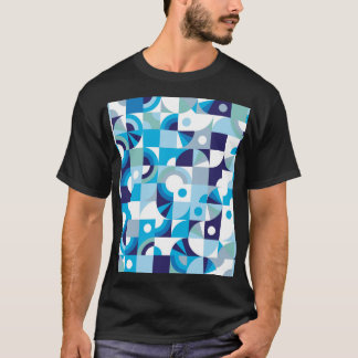 Camiseta Geométrico vibrante: moderno sin foco
