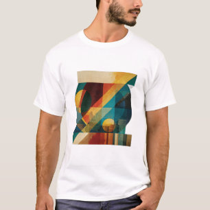 Camiseta Geométrico “Z” – Monograma abstracto de mediados d