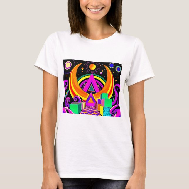 Camiseta Geometrika Psychedelika 3 (Anverso)