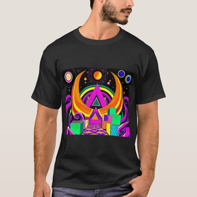 Camiseta Geometrika Psychedelika 3 (Anverso)