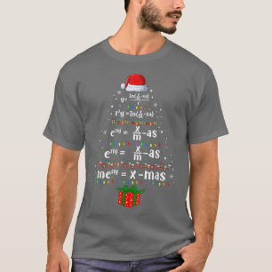 Camiseta Geometry Math Science Teacher Merry Christmas