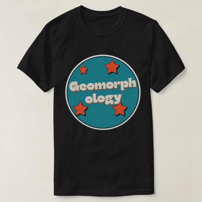 Camiseta Geomorfología (Diseño del anverso)